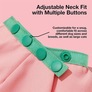 V136 Bandanas pour <span class=keywords><strong>chien</strong></span> de haute qualité, écharpe réversible, collier <span class=keywords><strong>bandana</strong></span> imperméable pour <span class=keywords><strong>chien</strong></span> et chat avec fermeture réglable - Product Image 4
