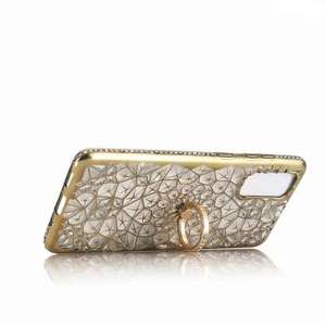 Chrome mô hình kim cương mềm rõ ràng trường hợp điện thoại với người giữ nhẫn cho Xiaomi Redmi Lưu ý 4 <span class=keywords><strong>5</strong></span> 6 7 Pro trường hợp - Product Image 5