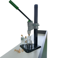 Handmatige parfumfles-krimpmachine, afsluitmachine voor 12mm, 13mm, 15mm en 20mm flessen