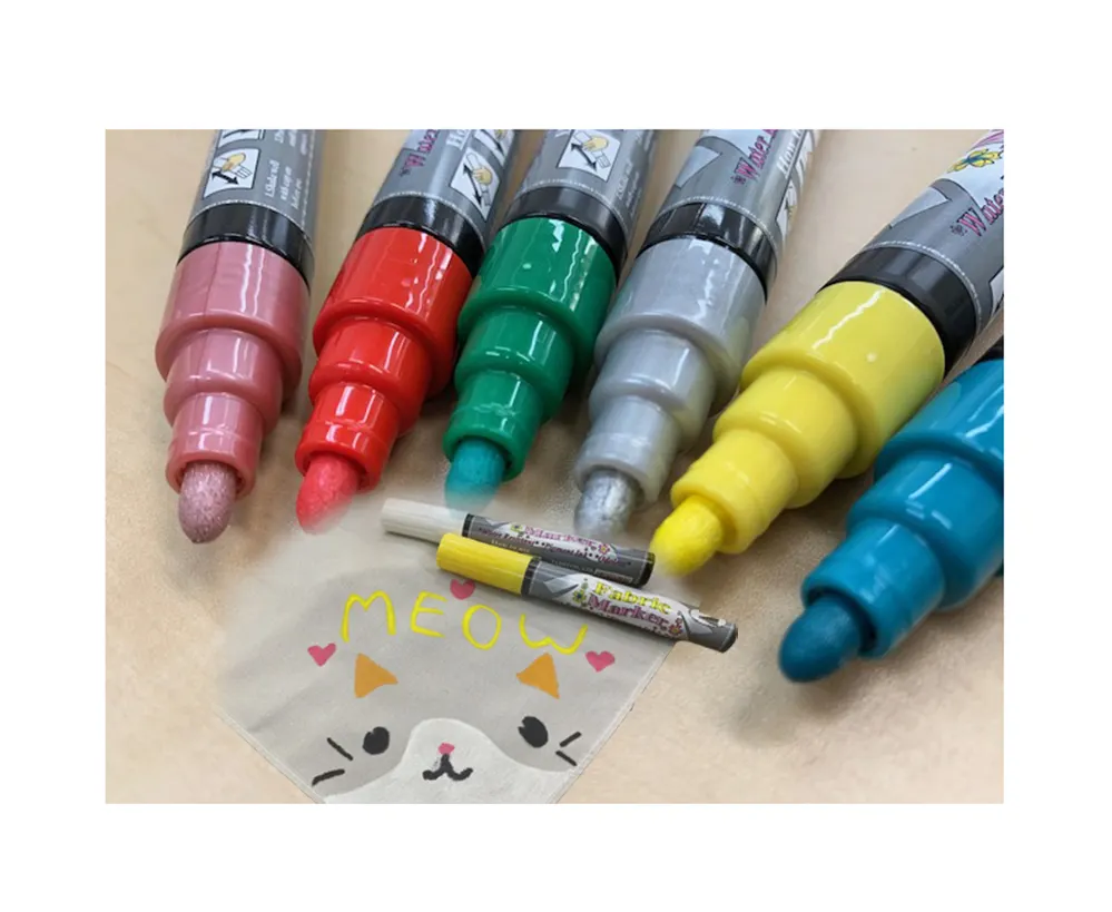 Japan TAISEI OEM non washable permanent fabric marker for School Supplies