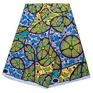 Tissu imprimé africain <span class=keywords><strong>en</strong></span> wax, nouveau design, 100 % coton Ankara <span class=keywords><strong>Pagne</strong></span>, 6 yards pour la confection de robes DIY - Product Image 3