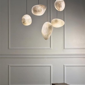 Lustre en albâtre de haute qualité <span class=keywords><strong>Espagne</strong></span> Designer Duplex pour escalier salon Restaurant <span class=keywords><strong>magasin</strong></span> de vêtements éclairage disponible moyen - Product Image 3