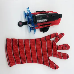Legal cosplay glov super heróis brinquedos, laucher gants adereços natal