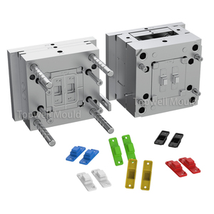 China Manufacturers Custom Injection Mould Plastic Connector Tool Case Precision Injection Molded Molds