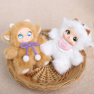 Pendentif figurine d'ours kawaii assis, mignon, fait main, ornement, porte-clés tendance Xiaohongshu - Product Image 3