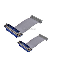 2651 28AWG Kabel Pita Datar Pelangi 2*5P 10pin 2.54 Pitch Konektor IDC Peralatan Rumah Tangga Kabel PVC Elektronik