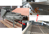 Machine à décortiquer les noisettes et les amandes en acier inoxydable personnalisée à haute efficacité avec moteur