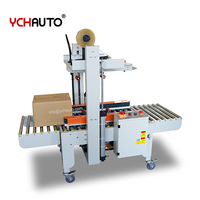 Selladora de Cajas de Cartón Automática Izquierda/Derecha para Alimentos y Bebidas, Cajas Corrugadas, Cumple con CE para Empaquetado de PYMEs en Portugal