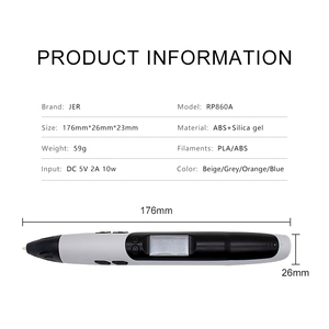 Colore della fabbrica su misura per bambini regalo <span class=keywords><strong>3d</strong></span> disegno della <span class=keywords><strong>penna</strong></span> nella stampa digitale della <span class=keywords><strong>penna</strong></span> - Product Image 3