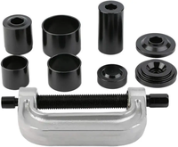 10 pièces outils de réparation de voiture Bush retiré extracteur ensemble rotule Service presse Kit