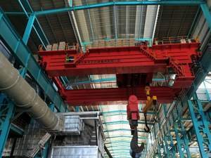 מנוף תקורה 20 טון 30 טון 50 טון 60 טון <span class=keywords><strong>100</strong></span> טון חשמלי כפול קרן קורת גשר מנוף עם כפול ווים - Product Image 6