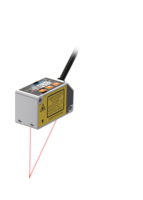 Capteur de déplacement laser micro ESM2-200, portée de 200 mm, sortie PNP/NPN RS485 pour la mesure de distance industrielle, mesure longue portée