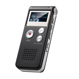 <b>Smart</b> <b>Home</b> Mini Zinc Digital Recorder with Button Control Supports WAV/MP3 Small USB Lectures & Voice Activation - Product Image 1
