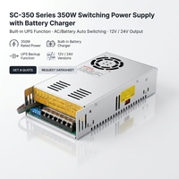 Alimentation à découpage AC-DC série SC-350 350W 24V SMPS à sortie unique UPS pour l'automatisation industrielle avec garantie de 2 ans