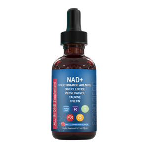 Tik tk מוצרי trending כל-in-1 liposomal nad + טיפות עם רזברטרול, פלפל שחור תמצית nad + ויטמינים נוזליים למבוגרים - Product Image 1