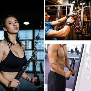 <span class=keywords><strong>Cuerda</strong></span> de Tríceps CHENGMO SPORTS de Alta Calidad para Curl de Bíceps y Tríceps, <span class=keywords><strong>Cuerda</strong></span> de Tracción para Tríceps con Excelentes Agarres, <span class=keywords><strong>Cuerda</strong></span> de Tríceps de Nailon - Product Image 6