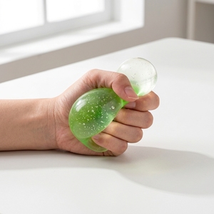 Soft TPR Maltose Slow Rebound Squeeze Ball - Sensory Fidget <b>Toy</b> for Stress Relief, <b>Desk</b> Calming & Party Favors - Product Image 2