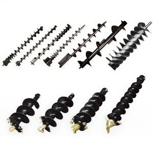 Eje de barrena de propulsión de tornillo Perforación Eje espiral helicoidal volado para transportador de mezcla de alimentación Construcción agrícola - Product Image 1