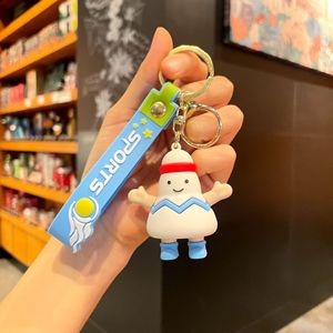 พวงกุญแจพลาสติก 3 มิติ รูปทรงฟุตบอลและบาสเกตบอล ของแท้จาก Mogo สำหรับตกแต่งรถยนต์และกระเป๋าเรียน - Product Image 6