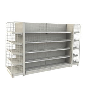 Étagères de supermarché double face Leke, rayonnage de magasin, étagère de supermarché noire, gondole pour magasin, rayonnage de supermarché - Product Image 4