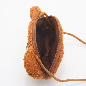 Nuova graziosa <span class=keywords><strong>borsa</strong></span> a tracolla per gatti in peluche piccolo orso <span class=keywords><strong>borsa</strong></span> a tracolla in poliestere alla moda per bambini - Product Image 3