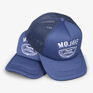 Chất Lượng Cao Tùy Chỉnh Màu Sắc Thêu Bóng Chày Lưới Trucker <span class=keywords><strong>Cap</strong></span> Giản Dị Ngoài Trời Nắp Lưới Với Nhân Vật Phong Cách Cho Đi Xe Đạp Bãi Biển - Product Image 1