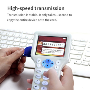 Çift frekans el <span class=keywords><strong>USB</strong></span> kablosu RFID kimlik IC kart fotokopi şifreleme programcı RFID kart teksir tam Decode fonksiyonu ile - Product Image 3