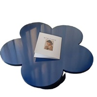 Klein Blue Flower Table basse Table d'appoint Table en bois mignon