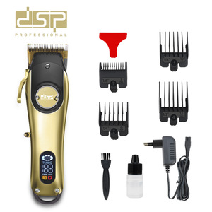 Cortadora de Cabello DSP Profesional, Cuerpo Metálico, 20W, 7000-9000 RPM, Uso en Salón, Batería de Iones de Litio Recargable por USB - Product Image 5