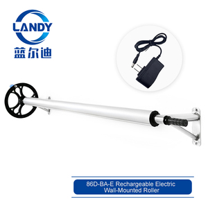 LANDY 86D-BA-E Enrollador de Cubierta Automático Eléctrico Recargable de 12V para <span class=keywords><strong>Piscina</strong></span>, Montado en la Pared, con Control Remoto y Fácil Instalación - Product Image 4