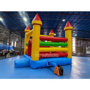 <span class=keywords><strong>Castillo</strong></span> Inflable con Tobogán, <span class=keywords><strong>Castillo</strong></span> Hinchable para Niños con Tobogán, Cama <span class=keywords><strong>El</strong></span>ástica para Exteriores para Fiestas de Cumpleaños en <span class=keywords><strong>el</strong></span> Patio Trasero - Product Image 3