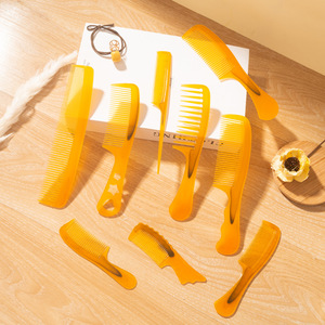 BLISSLIFE peignes de coiffure à domicile de haute qualité peigne en plastique épaissi queue de Rat cheveux antistatique imitant la <span class=keywords><strong>vache</strong></span> tendon peigne en plastique - Product Image 1