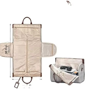 BSCI Factory Convertible Garment <b>Bag</b> with Shoulder Strap, Travel <b>Weekender</b> Overnight Carry on Garment Duffel <b>Bag</b> for <b>Women</b> - Product Image 2