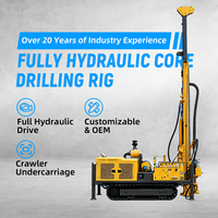 Foreuse hydraulique complète pour carottage géologique – Machine d'échantillonnage pour forage de carottage