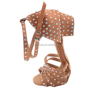 Wedopus sandali da ballo in bronzo femminile tacco 5 <span class=keywords><strong>cm</strong></span> - Product Image 5