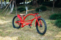 Rem Coaster CPSC CE ban besar 24 "3.0, sepeda Chopper rangka panjang pabrikan kustom OEM