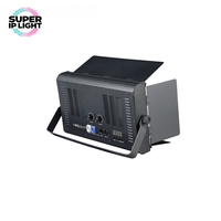 Panneau LED 200W à lumière douce CRI95 3200K~5600K bicolore sans ventilateur, lumière vidéo de studio DMX RDM pour scène, mariage, photographie