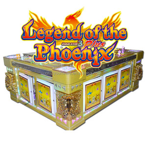 Tùy Biến Bán Buôn Giá Chúng Tôi Cắm Igs 55 ''LCD 4K Đại Dương Vua Cá Trò Chơi Phần Mềm 10 Người Chơi Huyền Thoại của Phượng Hoàng - Product Image 1