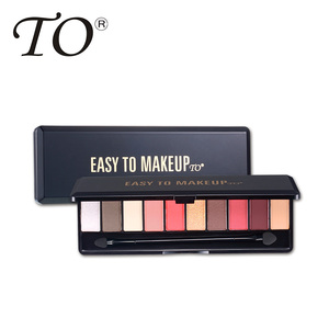Soldes Exceptionnelles : <span class=keywords><strong>Palette</strong></span> de Fards à Paupières 10 Couleurs Imperméables et Illuminateurs – Maquillage des Yeux pour Femmes - Product Image 5