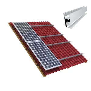 BRISTAR miglior prezzo fabbrica pannello solare struttura di montaggio Rack argilla tegola staffa di montaggio Pv
