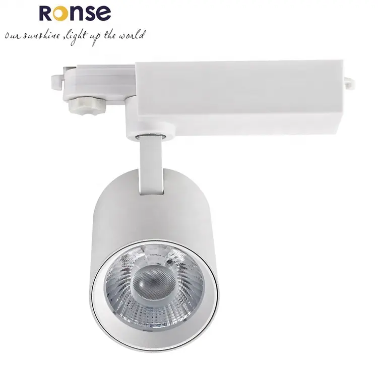 RONSE Factory Direct 30W Commercial Track Light Led Track Light 30w Cob Spotlight Grocery 80/90 lm/W