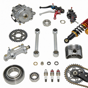 บริการงานกลึงและกัดชิ้นส่วนอะไหล่รถจักรยานยนต์แบบกำหนดเองด้วยเครื่อง CNC ความแม่นยำสูง ผลิตจากอะลูมิเนียม ทองเหลือง และเหล็ก พร้อมเคลือบผิวแบบอะโนไดซ์ - Product Image 1