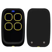 Télécommande sans fil multifréquence 4 canaux 287MHz 868MHz Transmetteur de porte automatique 4-en-1 avec code fixe roulant