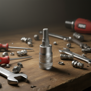 Fervi <b>Socket</b> With Hexagonal Insert 6mm Drive Size For Precision Fastening Tasks - Product Image 3