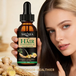 Huile <span class=keywords><strong>de</strong></span> gingembre et huiles essentielles d'arbre à thé, traitement capillaire sans rinçage pour hommes et femmes, pour une croissance plus épaisse des <span class=keywords><strong>cheveux</strong></span> - Product Image 5