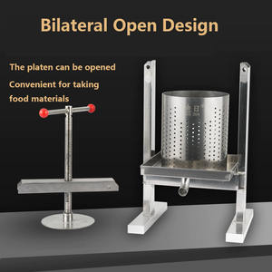 Máquina de prensa comercial, exprimidor de agua de acero inoxidable, máquina de deshidratación de verduras, máquina de prensa de limón, cocina casera - Product Image 3