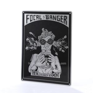 Segno di latta personalizzato in rilievo in metallo porta segno all'ingrosso per Bar <span class=keywords><strong>Garage</strong></span> decorazione da parete retrò <span class=keywords><strong>Vintage</strong></span> - Product Image 3