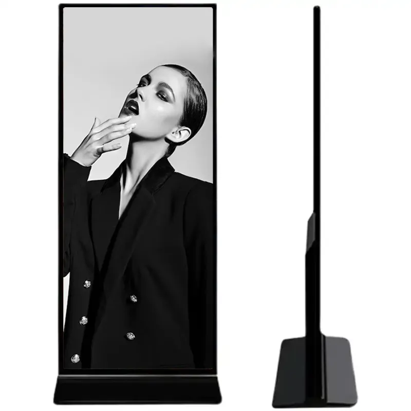 Schermo digitale Hd Poster Stand Led/schermo LCD Led Totem interni Led Poster Poster Display a Led chiosco touch Screen