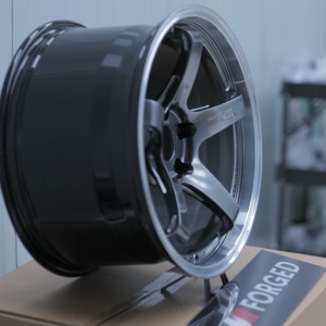 Maining Forged Racing GT Hyper Black Premium Beyond Wheels Sport Style pour Supra 350Z 370Z 86 BRZ Advan Wheels Jantes - Product Image 1