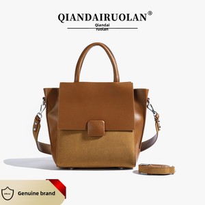 2025 New Korean Style <strong>Retro</strong> <strong>Tote</strong> Bag for Women High-End PU with Geometric Pattern Zipper Closure for Work Underarm Fashion - Product Image 6